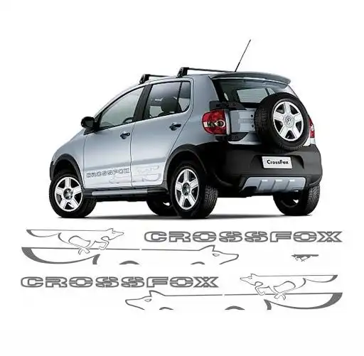 FAIXA LATERAL CROSSFOX 08/10 GRAFITE