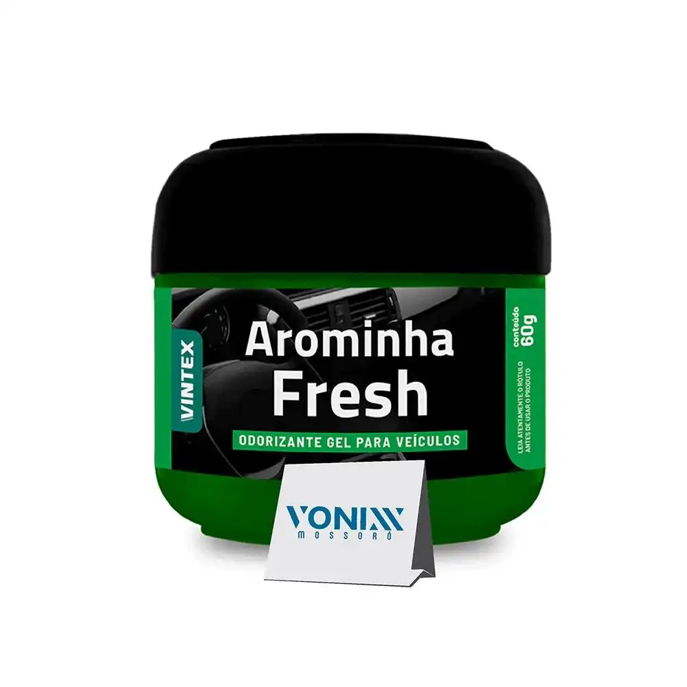 PERFUME P/AUTOMOVEIS EM GEL FRESH 60G VONIXX