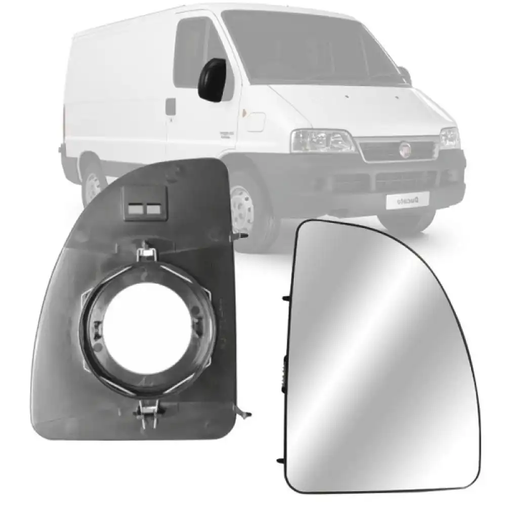 VIDRO ESPELHO EXT FIAT DUCATO 2003 A 2016 SUPERIOR DIREITO