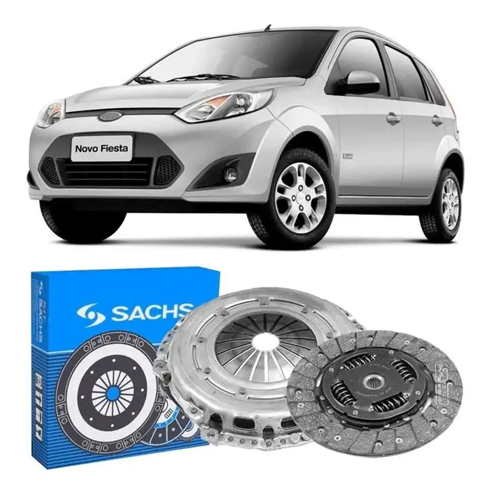 KIT EMBREAGEM FIESTA 1.0 1.6 ROCAM 2002 A 2014 SEM ATUADOR
