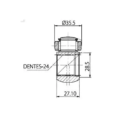 TRIZETA SENTRA 2.0 16V FLUENCE 2.0 16V 08/16  FLUENCE GT 2.0