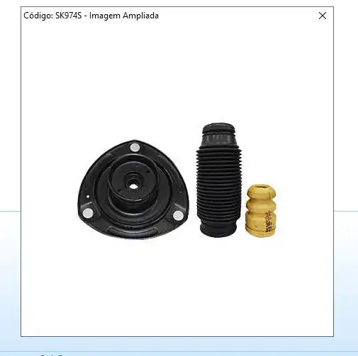 KIT AMORTECEDOR DIANTEIRO HYUNDAI SANTA FE 2007 A 2009