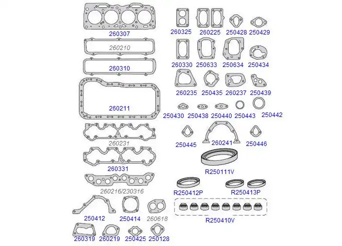 JUNTA MOTOR FIAT TIPO 1.6 93/95 C/ RETENTOR