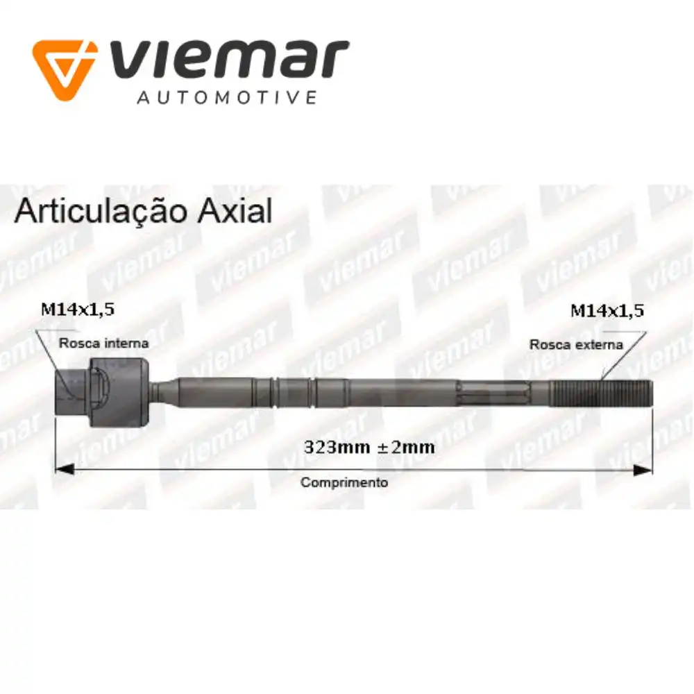 BARRA AXIAL CORSA 94/01 CELTA MONTANA 11/ FEMEA DIR MECANICA