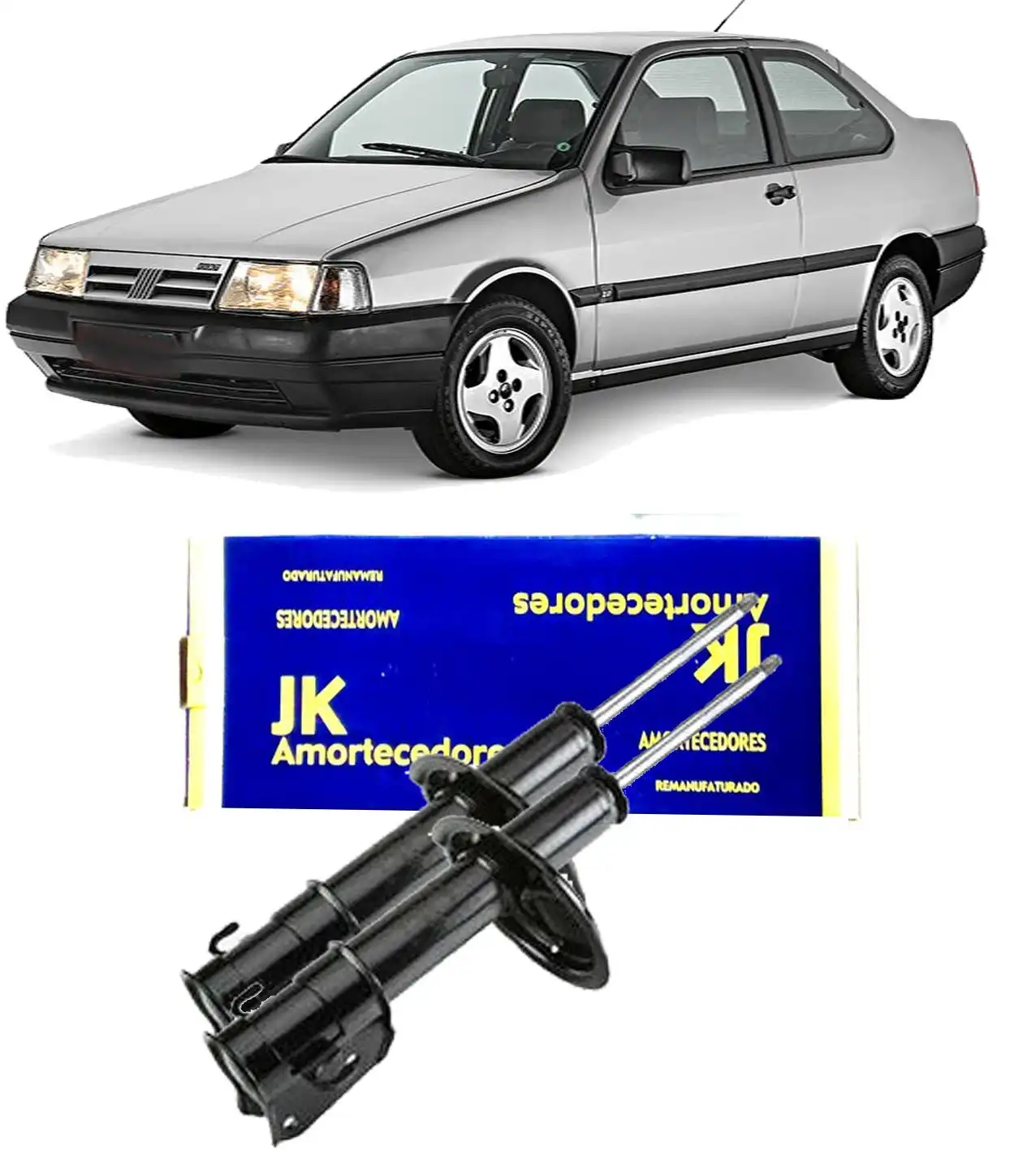 AMORTECEDOR DIANTEIRO FIAT TEMPRA 1991 A 1994 ESTRUT. REMAN