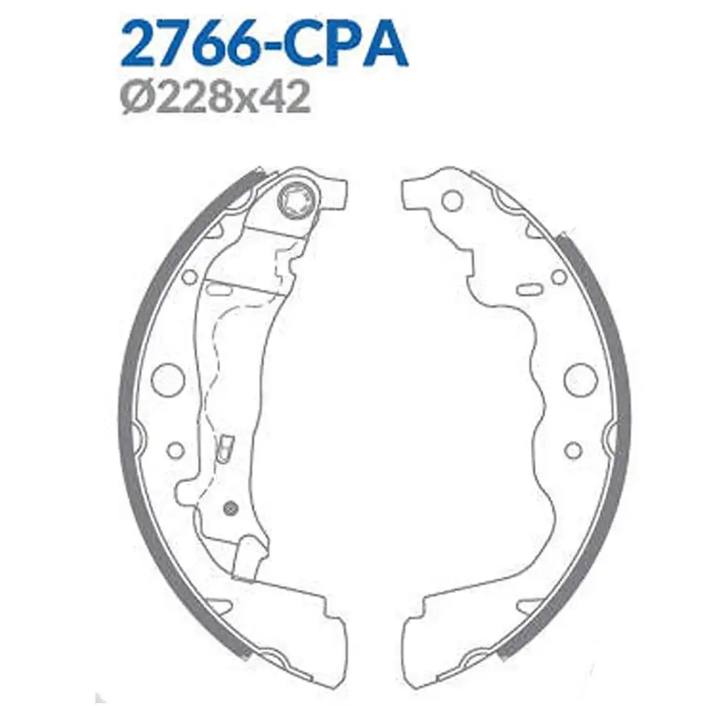 SAPATAS FREIO RENAULT DUSTER 2012/ OROCH 17/