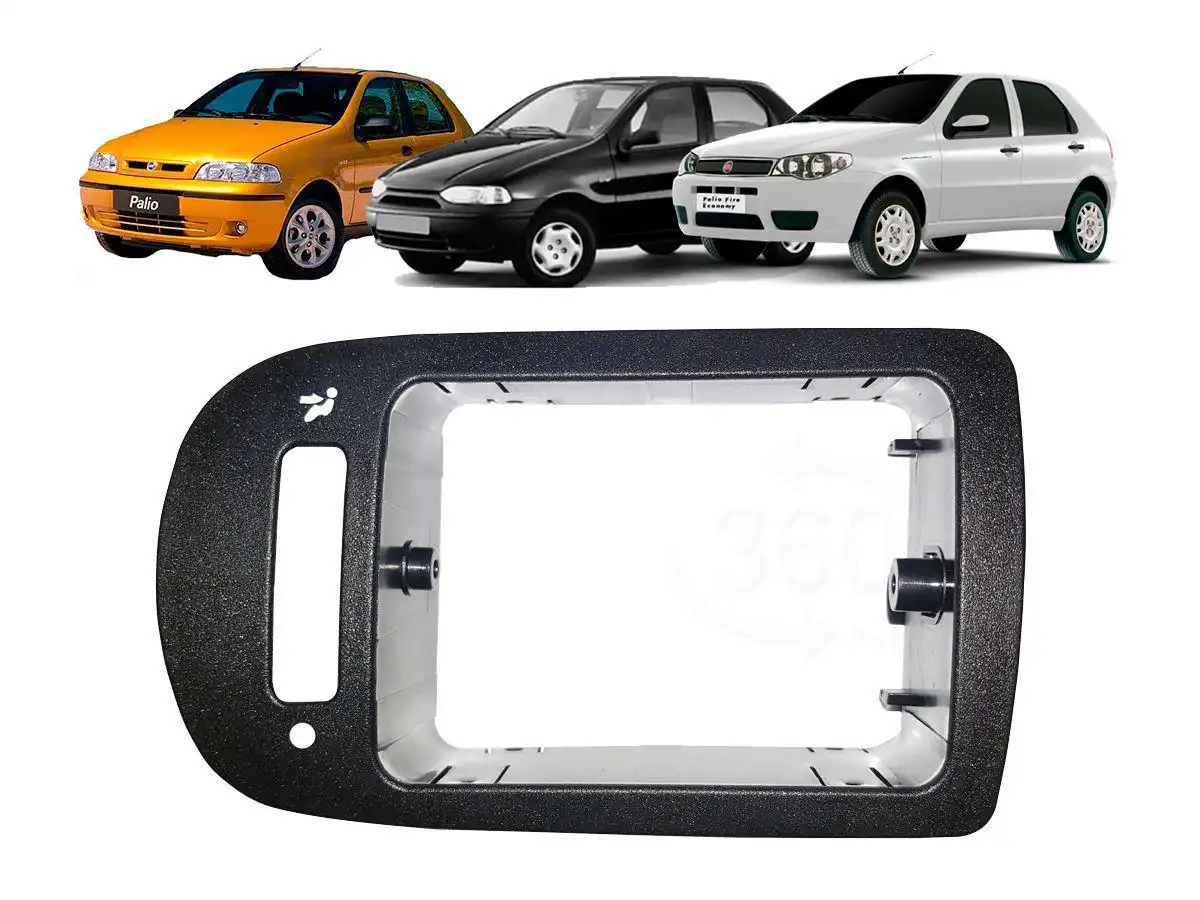 MOLDURA GRADE VENTILACAO INT PALIO STRADA SIENA PRETO (LAT D