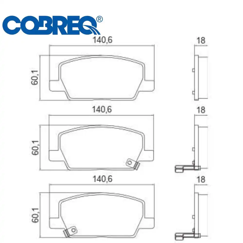 PASTILHA FREIO DIANTEIRA TRACKER 1.4 16V 2017 ACIMA