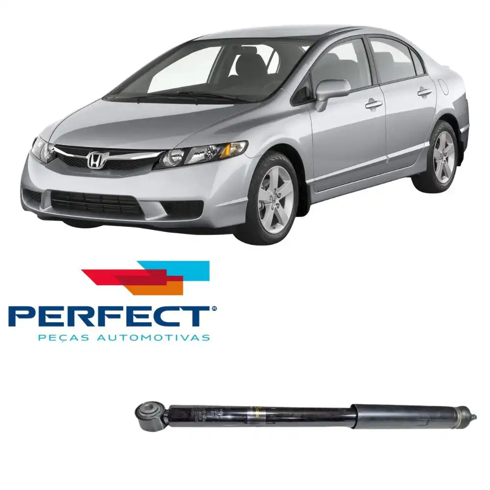 AMORTECEDOR TRASEIRO HONDA NEW CIVIC 2006 A 2011 EXCETO SI