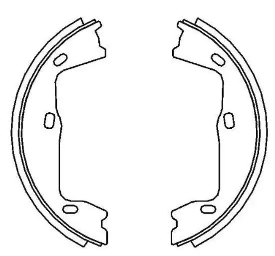 SAPATAS FREIO MAO VECTRA 93/ ASTRA 99/ OMEGA 92/98 (C/FREIO