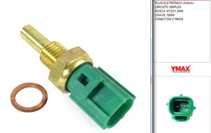 INTERRUPTOR TEMPERATURA TOYOTA COROLLA 1.8 16V 2002 A 2014