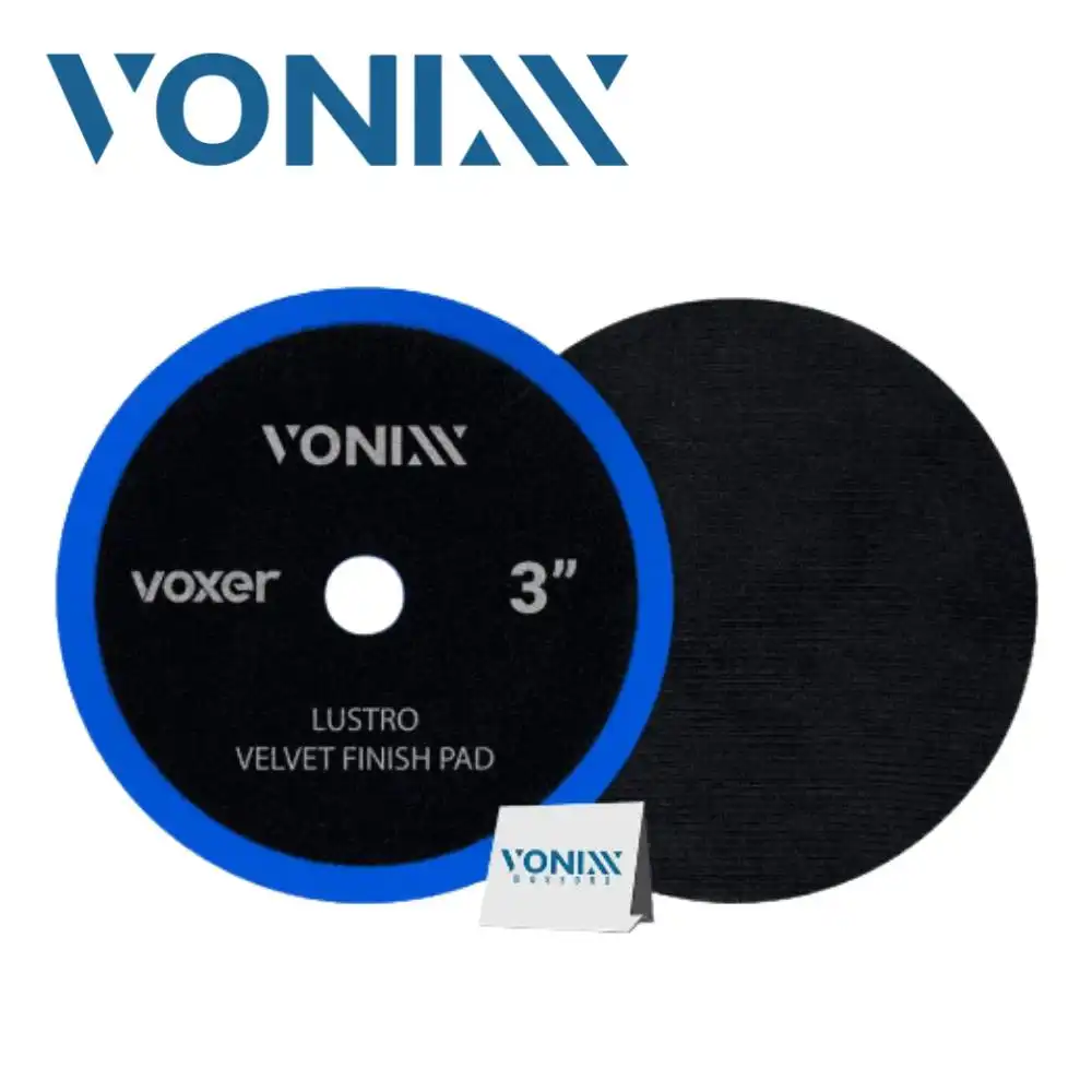 BOINA VELUDO LUSTRO 3" PRETA