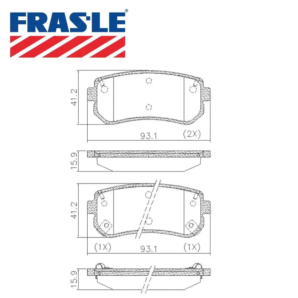 PASTILHA FREIO TRASEIRA IX35 2.0 16V 2017 ACIMA