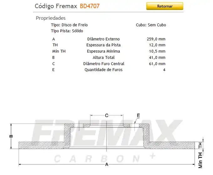 DISCO FREIO DIANTEIRO RENAULT CLIO 1.0 16V 2008 A 2016 SOLID