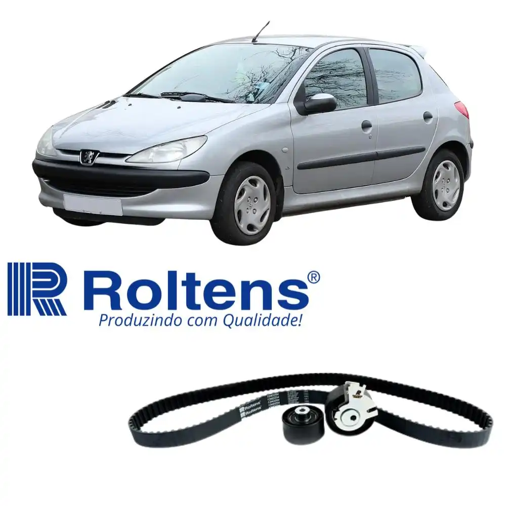KIT CORREIA DENTADA 206 1.6 16V 1999 A 2000