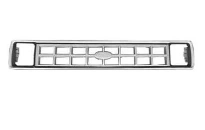 GRADE RADIADOR F-1000 1985 A 1992 PRATA (PLASTICO) FRISO PRE