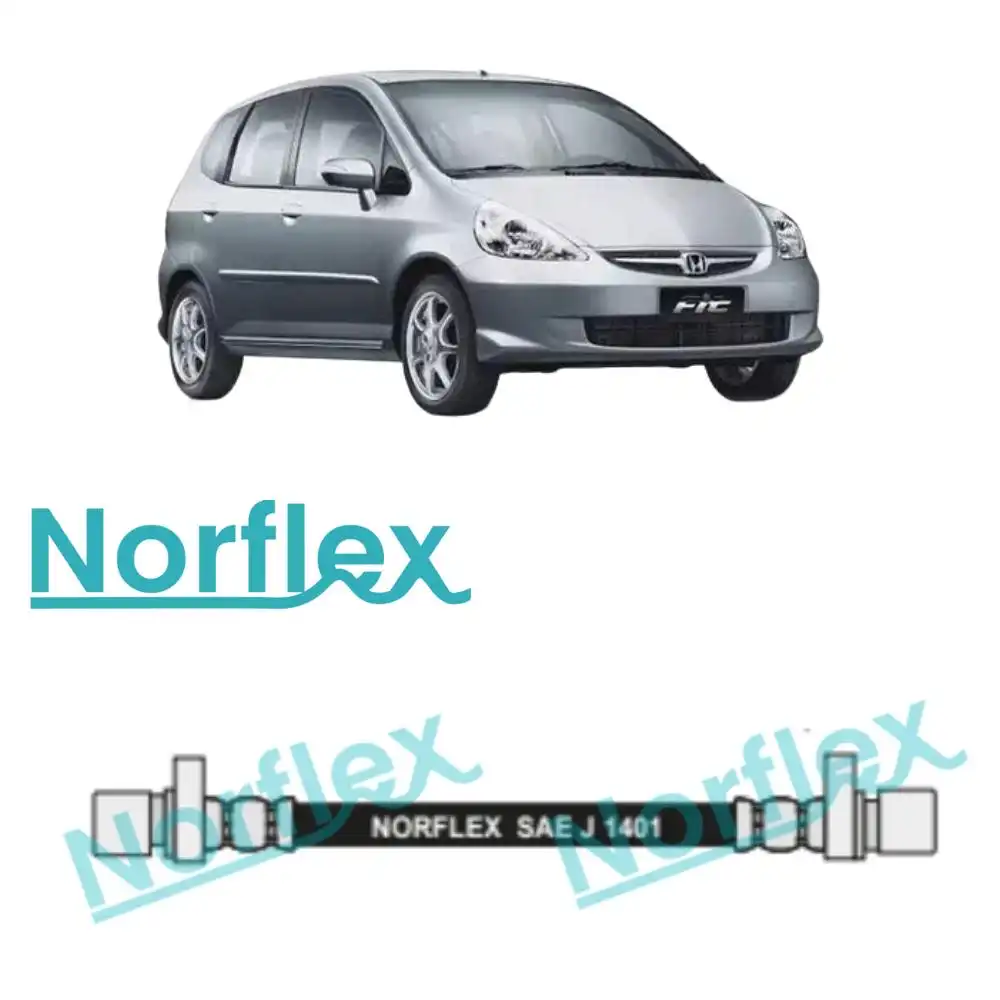 FLEXIVEL FREIO TRASEIRO FIT 2004 A 2008 ESQUERDO 370MM