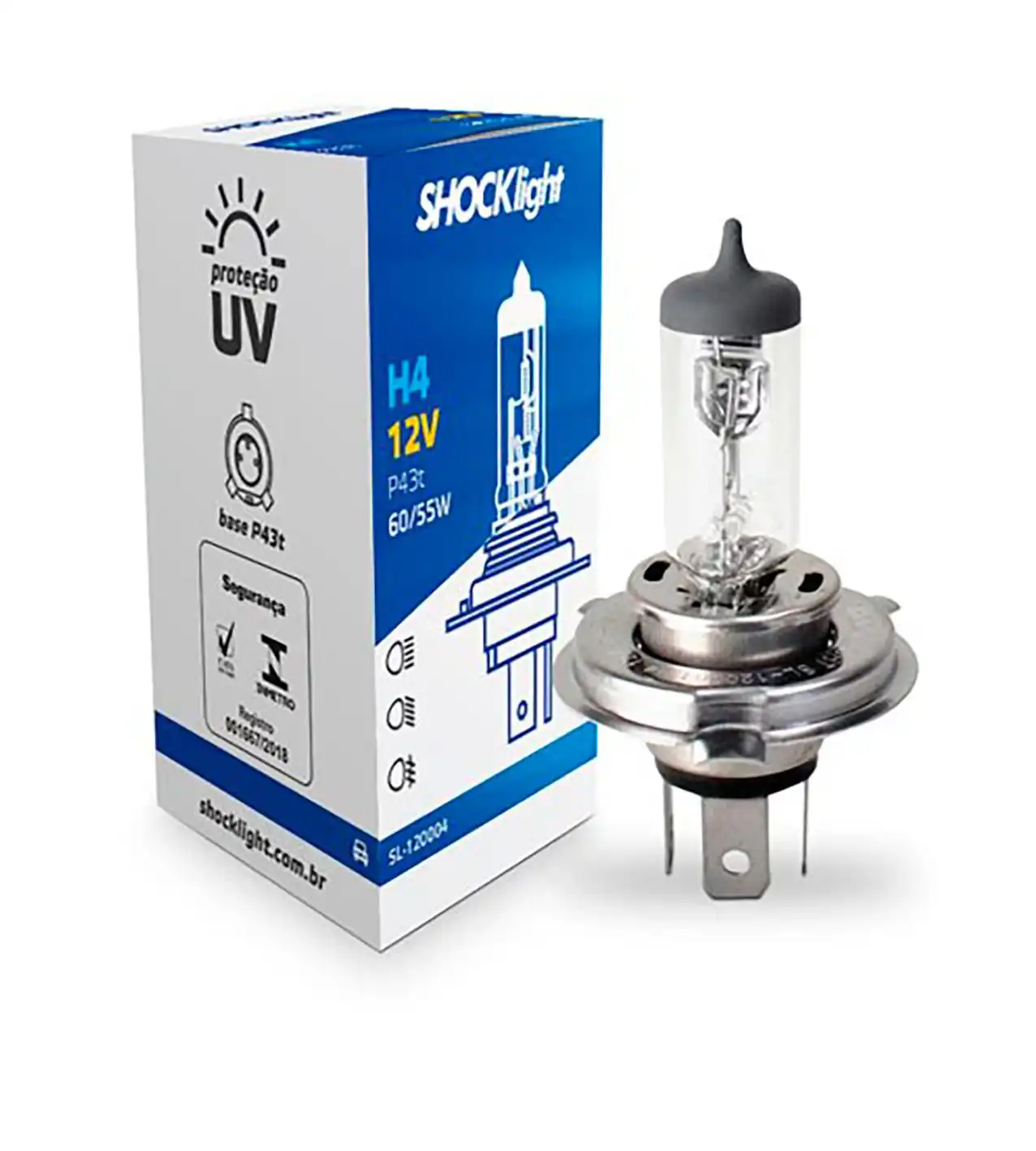 LAMPADA BIODO H-4 (TRIPE) 60X55