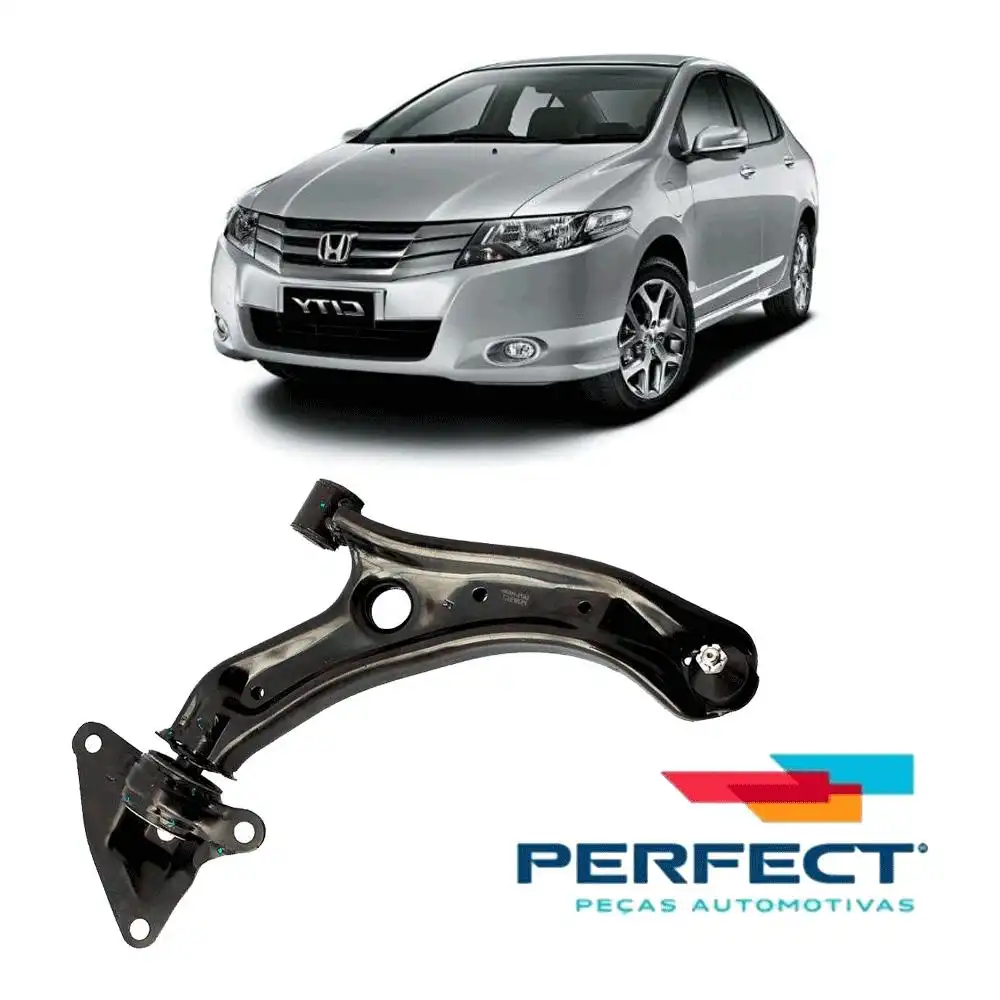 BANDEJA DIANTEIRA HONDA CITY 2009 A 2013 DIREITA COM PIVO