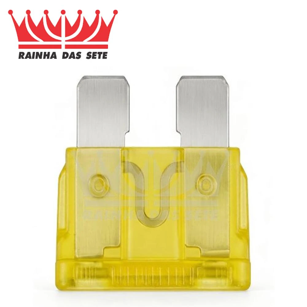 FUSIVEIS DE ENCAIXE 20 AMP AMARELO KIT COM 10