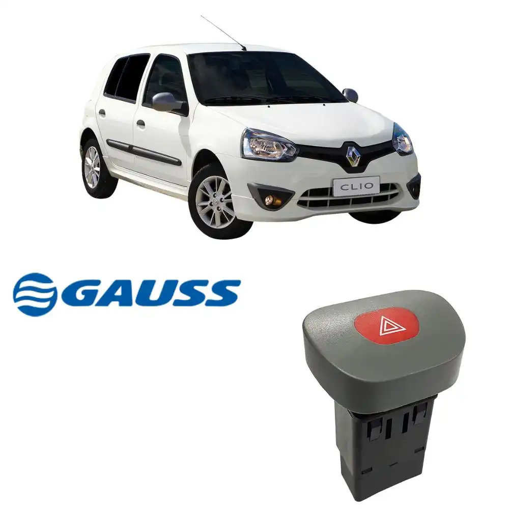 INTERRUPTOR ALERTA CLIO 1.0 8V GASOLINA 1999 A 2008