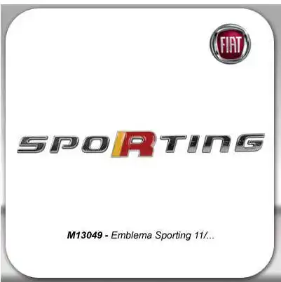 EMBLEMA SPORTING 11/