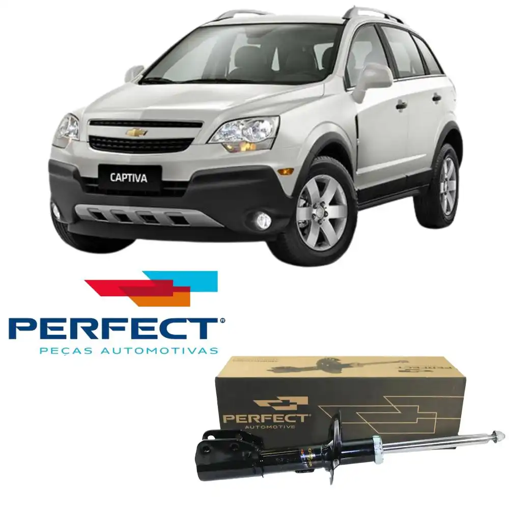 AMORTECEDOR DIANTEIRO CAPTIVA 2.4 3.6 2008 A 2017 DIREITO