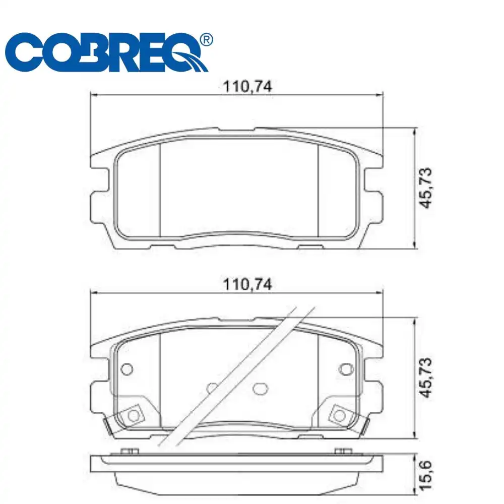 PASTILHA FREIO TRASEIRA CAPTIVA 2.4 16V 2006/