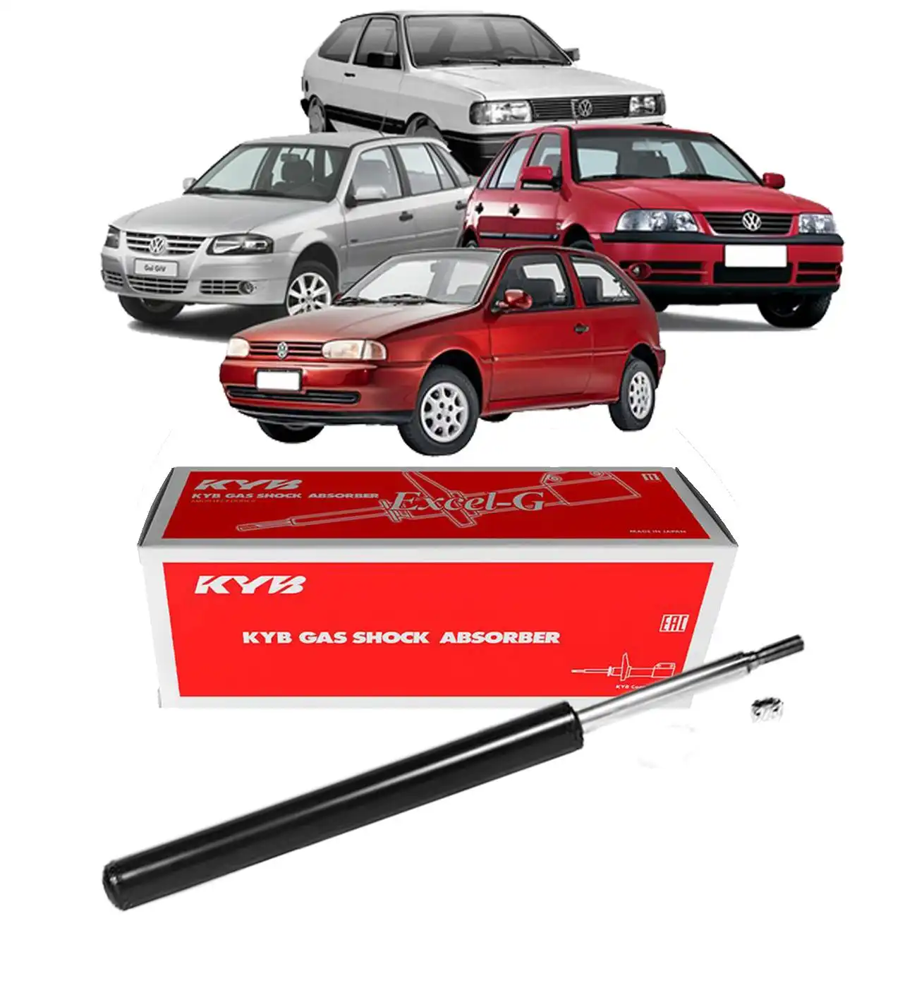 AMORTECEDOR DIANTEIRO GOL G1 G2 G3 G4 1980 A 2014