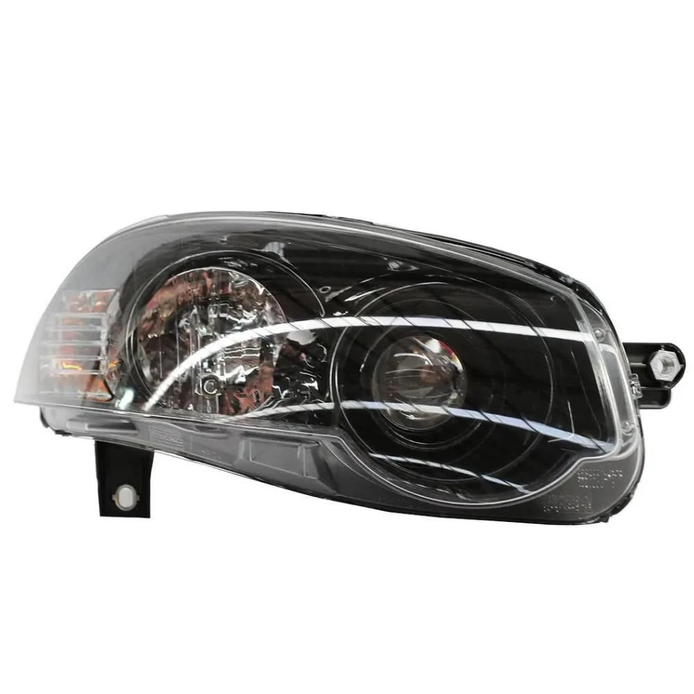 FAROL FIAT PALIO 08/09 STRADA WORKING 10/17 ESQ MASC NEGRA