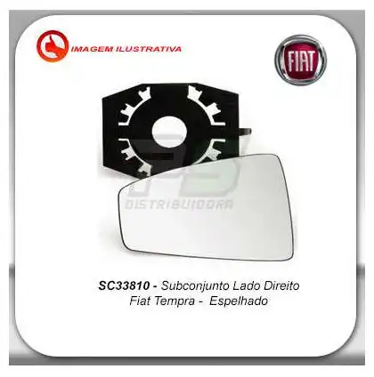 CAPA ESPELHO EXT TEMPRA DIR