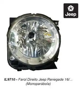 FAROL JEEP RENEGADE 15/ DIR