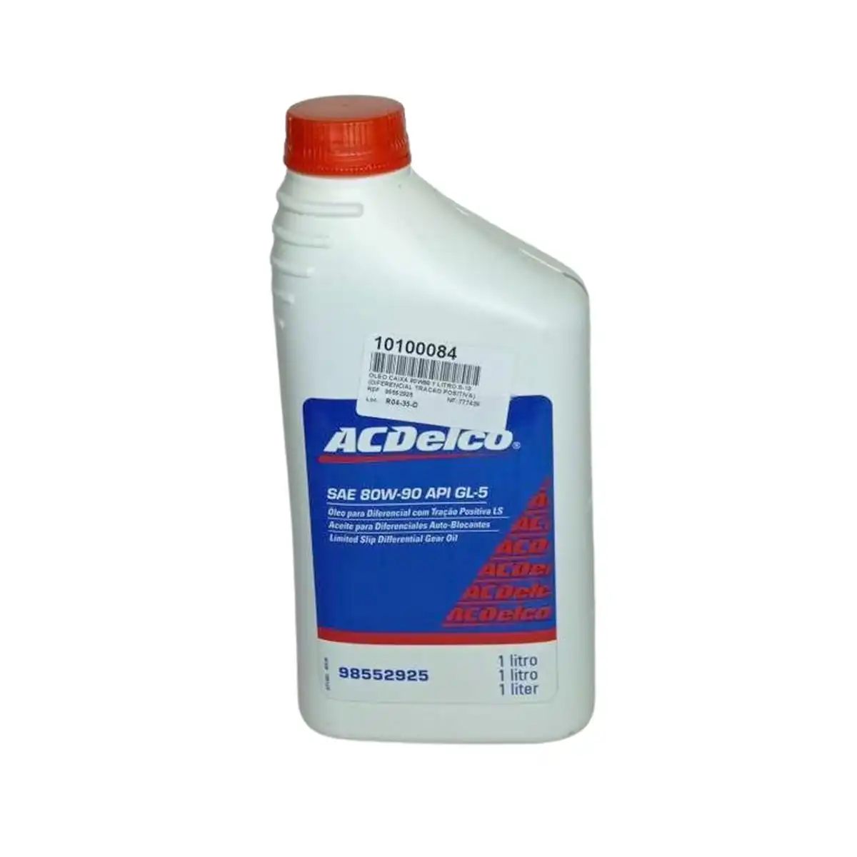 OLEO CAIXA 80W90 GL-5 (DIFERENCIAL TRACAO POSITIVA)