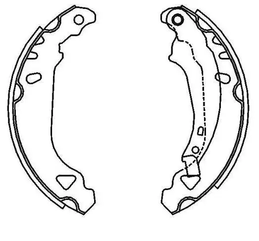 SAPATAS FREIO RENAULT LOGAN SANDERO 1.0 16V 1.6 8/16V