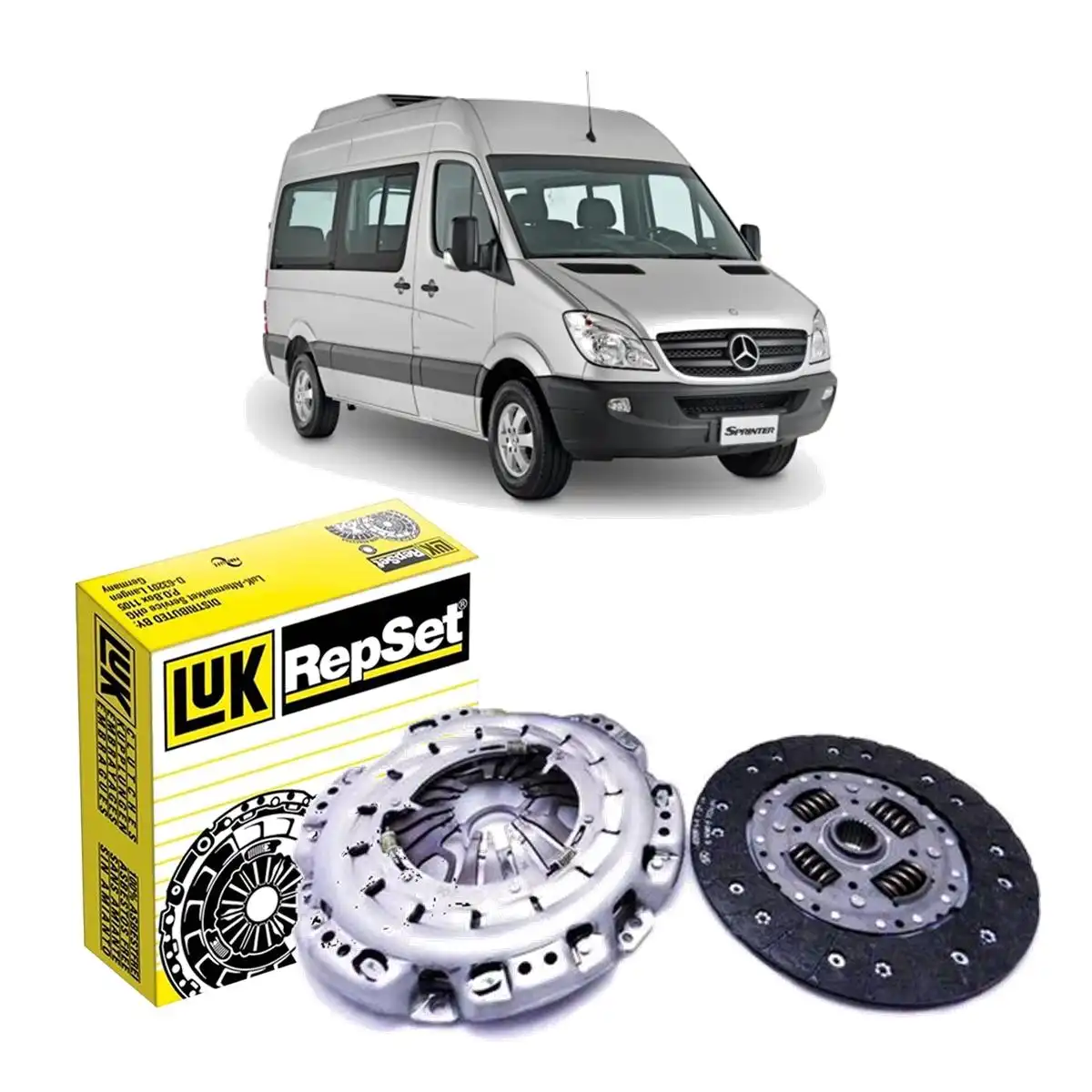 KIT EMBREAGEM MERCEDES BENZ SPRINTER 415 515 2012/ S/ ATUADO