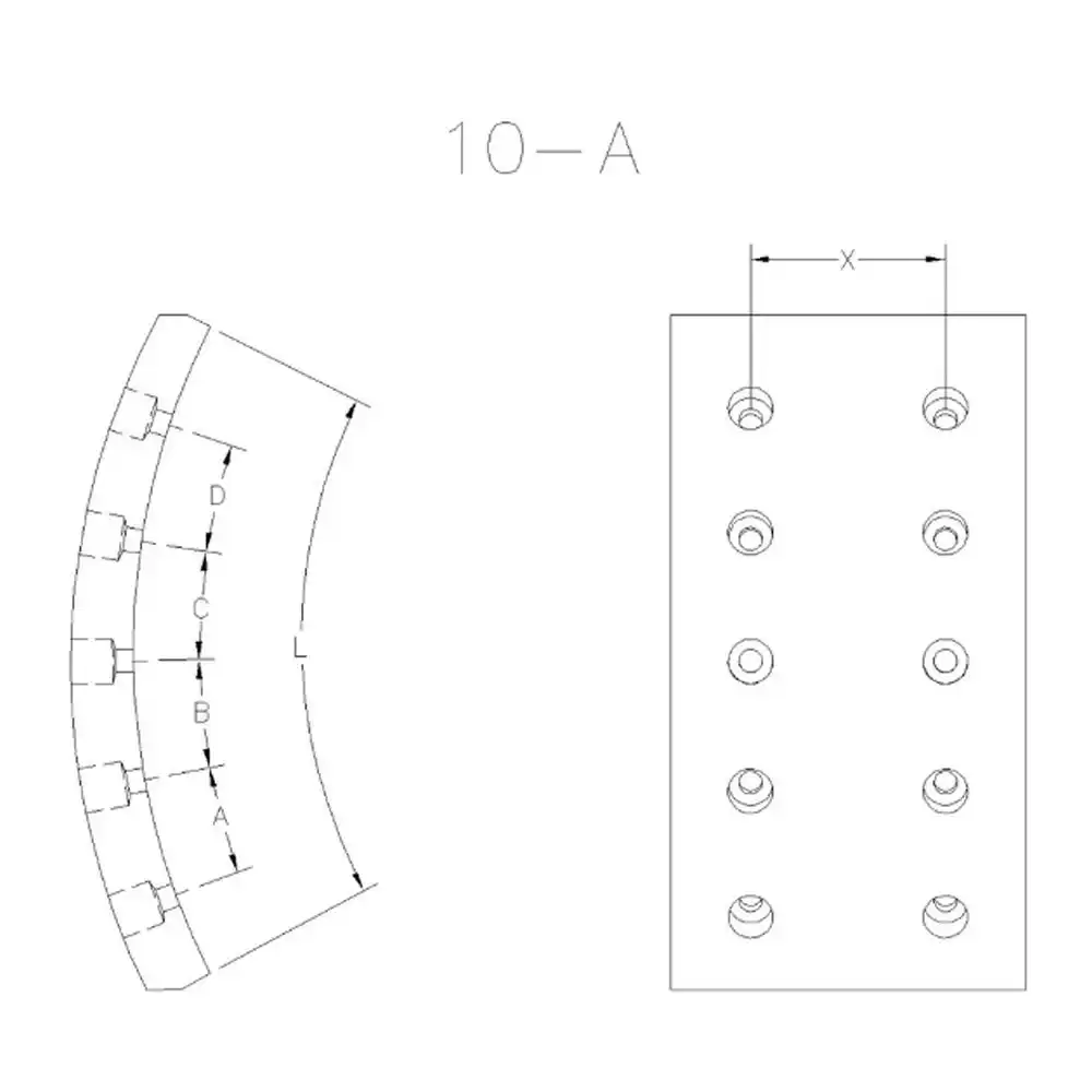 LONA FREIO TRAS CHEVETTE 73/78