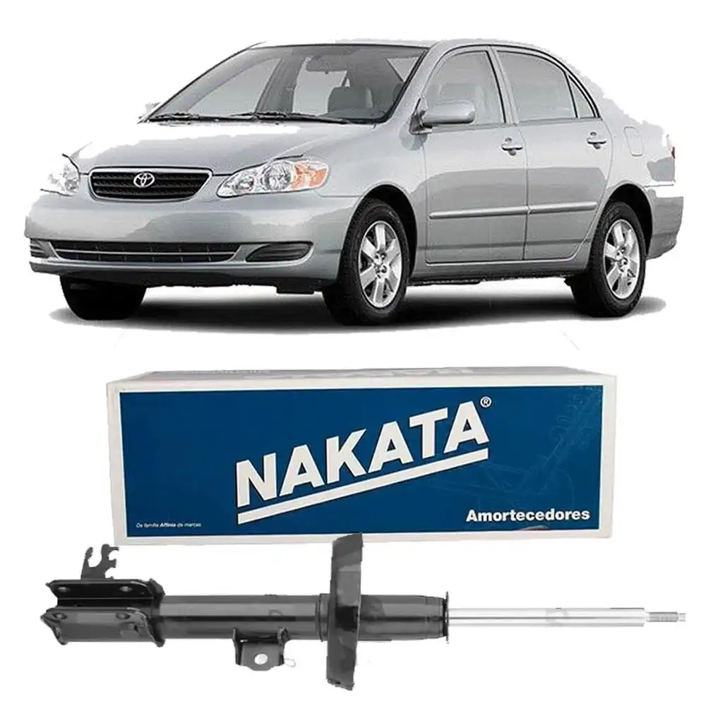 AMORTECEDOR DIANTEIRO TOYOTA COROLLA 2002 A 2008 ESQUERDO