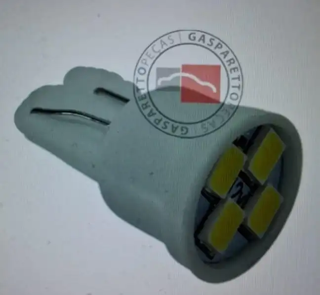 LAMPADA SINALEIRA PINGO DAGUA DE LED BRANCO (4LED)