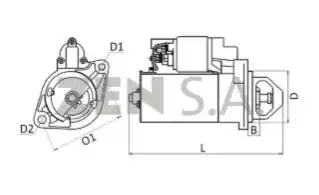 MOTOR PARTIDA HONDA CITY 2018 EM DIANTE