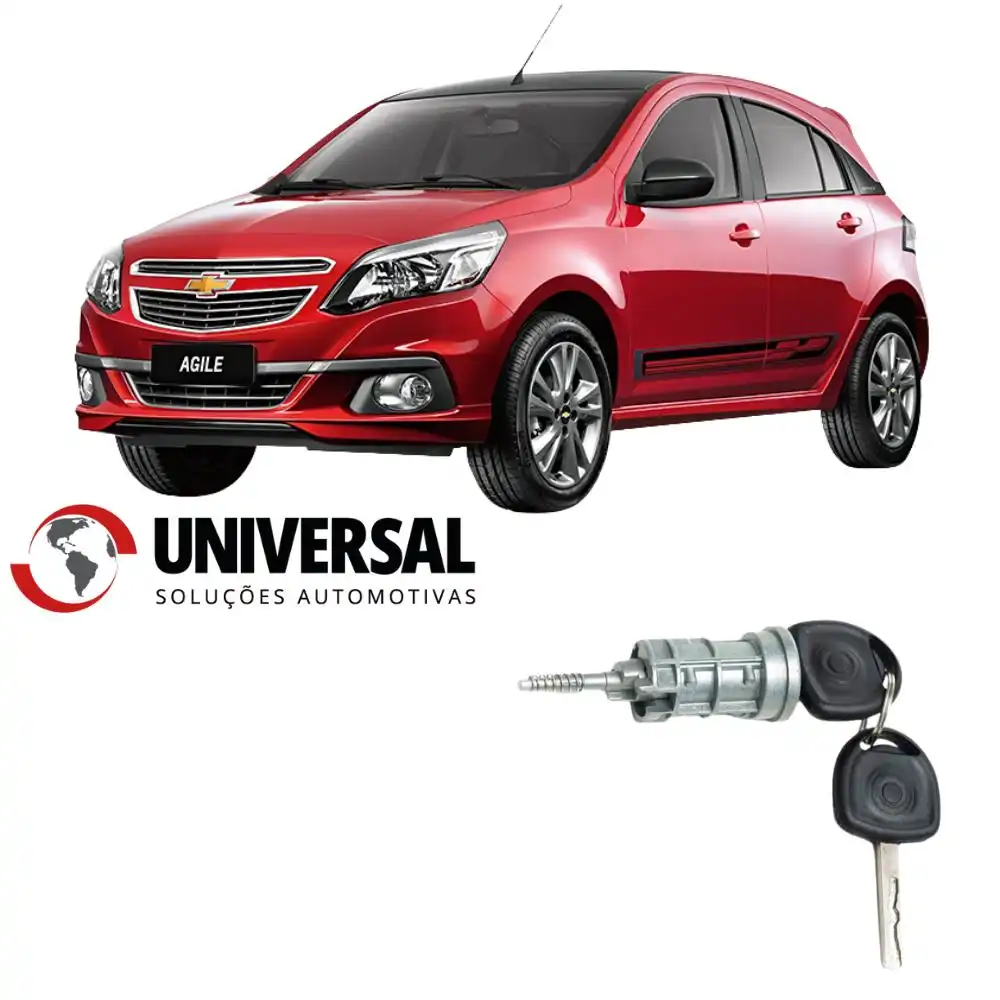 CHAVE IGNICAO AGILE 2009 A 2014 C/CHAVE 4 PORTAS