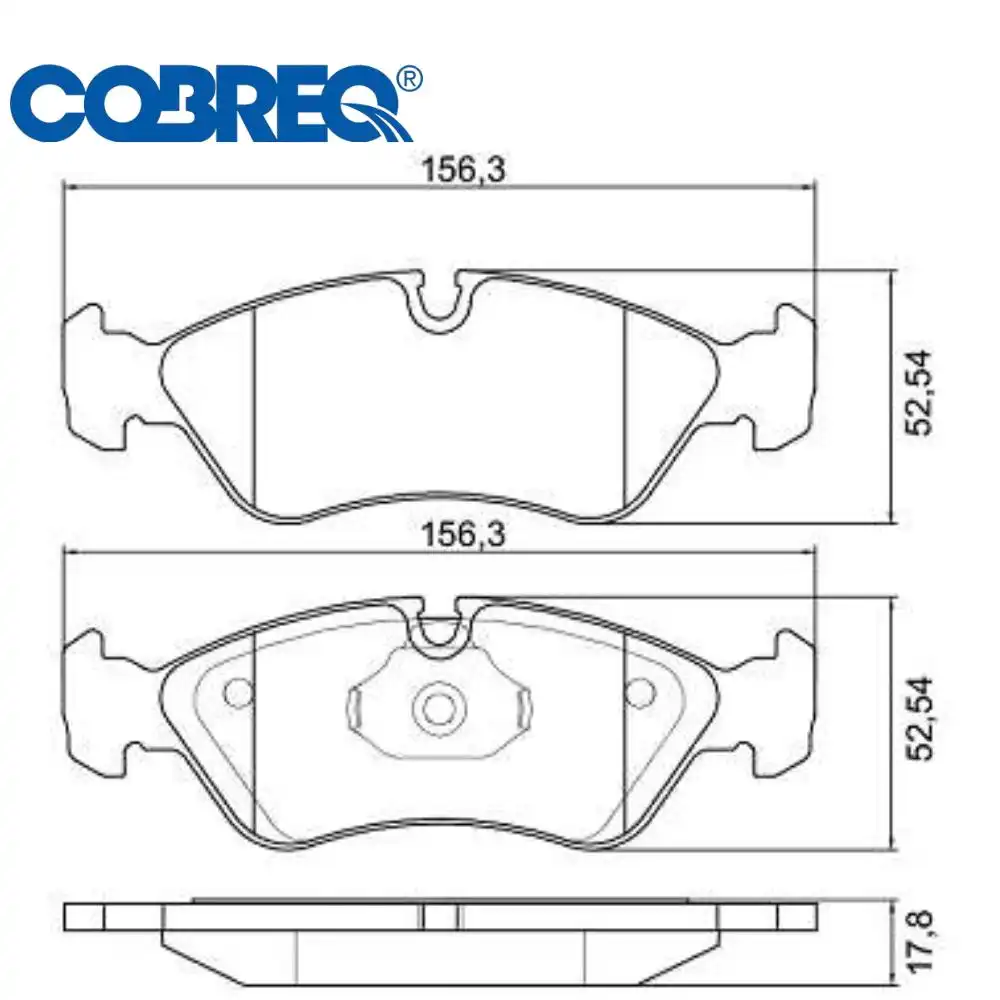 PASTILHA FREIO DIANTEIRA VECTRA 1997/