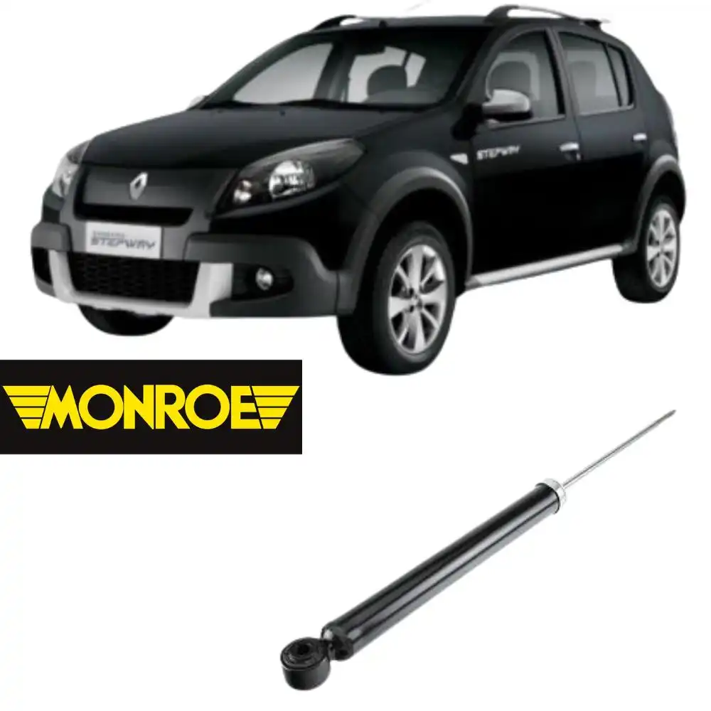AMORTECEDOR TRASEIRO RENAULT SANDERO STEPWAY 2008 A 2014