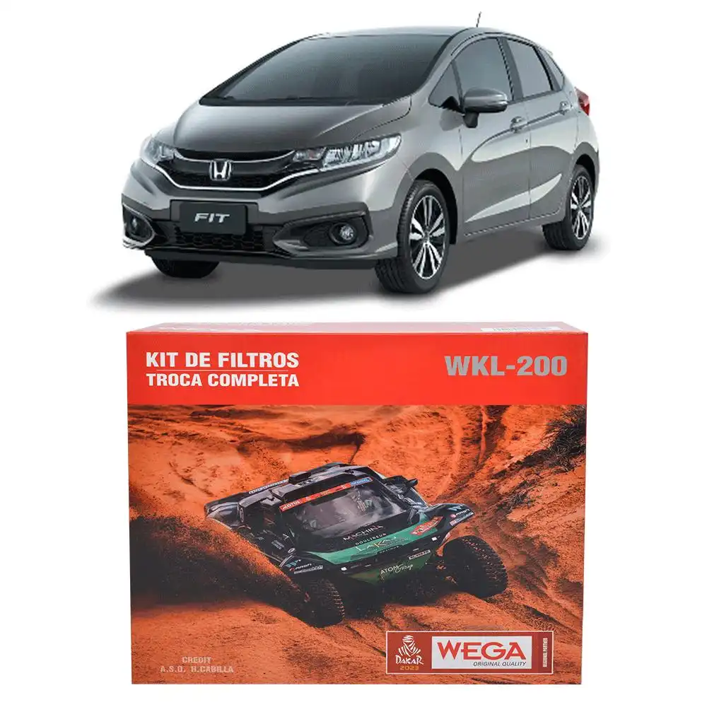 KIT FILTROS HONDA CITY 1.5 16V 2014 A 2022