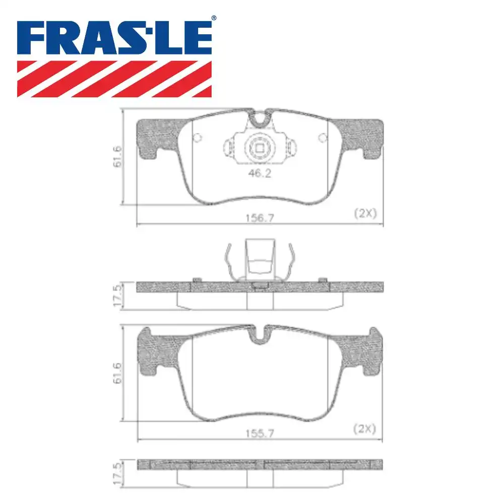 PASTILHA FREIO DIANTEIRA BMW 320I 2.0 16V 2011 A 2021 CERAMI
