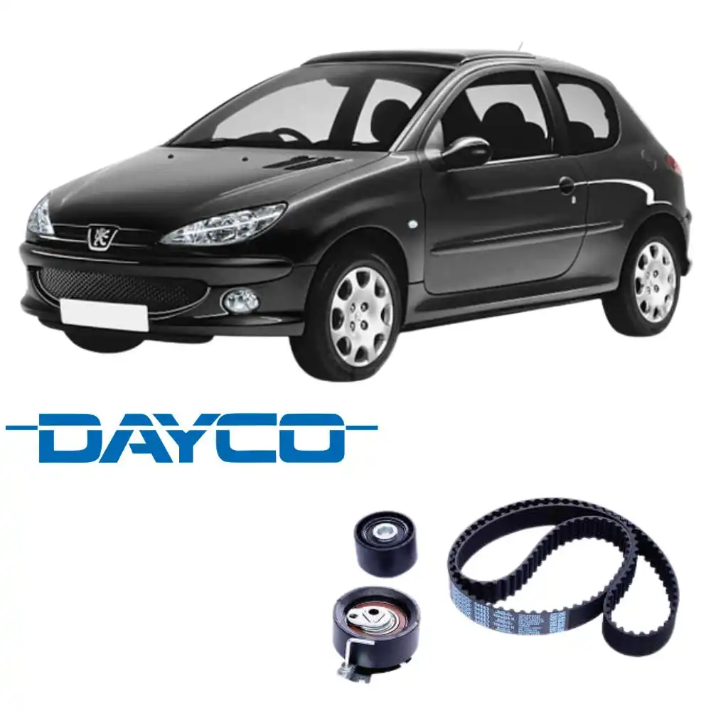 KIT CORREIA DENTADA 206 1.6 16V 2001 A 2008