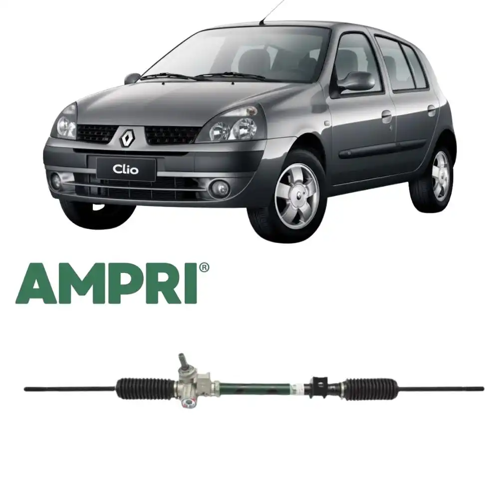 CAIXA DIRECAO RENAULT CLIO 1999 A 2013 MANUAL COM BARRA