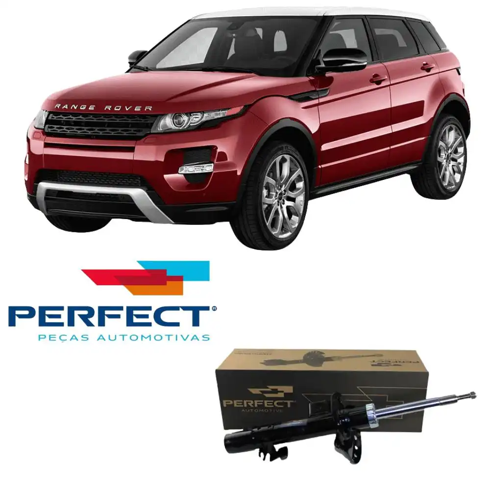 AMORTECEDOR DIANTEIRO LAND ROVER EVOQUE 2012 A 2021 ESQUERDO