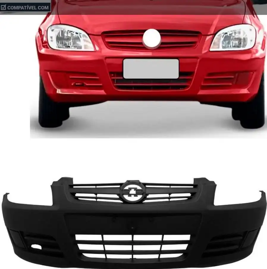 PARACHOQUE DIANTEIRO CELTA 2007 A 2011 PRETO LISO