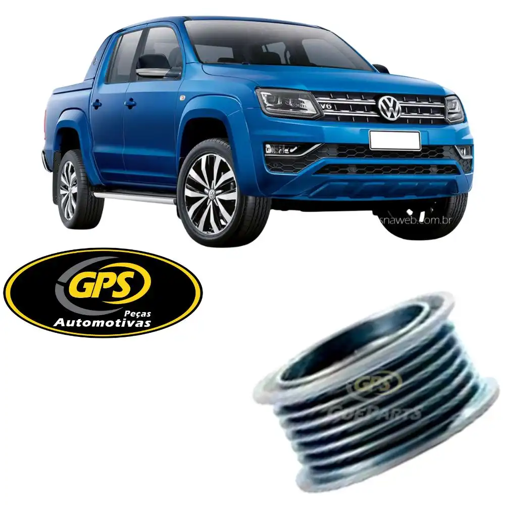 POLIA CORREIA ALTERNADOR AMAROK 3.0 24V V6 2018 ACIMA