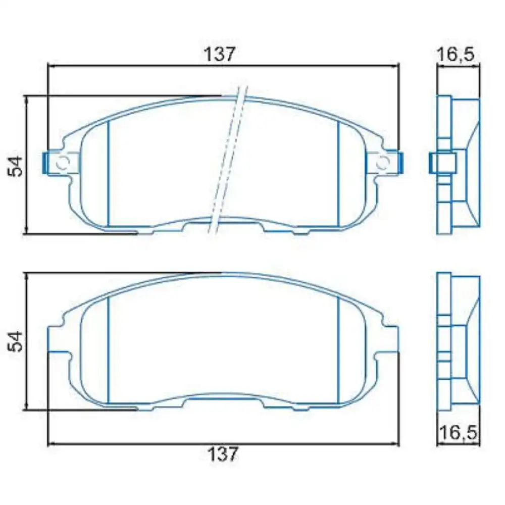 PASTILHA FREIO DIANTEIRA NISSAN ALTIMA 1998 A 2001